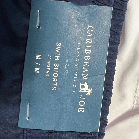 Caribbean Joe Men’s Swim Trunks Shorts & Fishing Camp Shirt Set / Size M UPF 50 - Picture 3 of 10